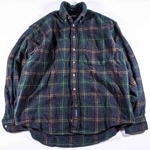 GANT Wool CPO Plaid Utility Field Shirt