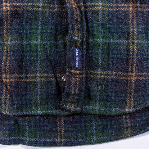 GANT Wool CPO Plaid Utility Field Shirt