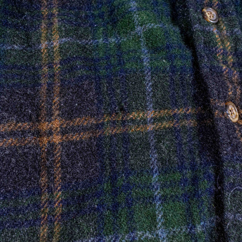 GANT Wool CPO Plaid Utility Field Shirt