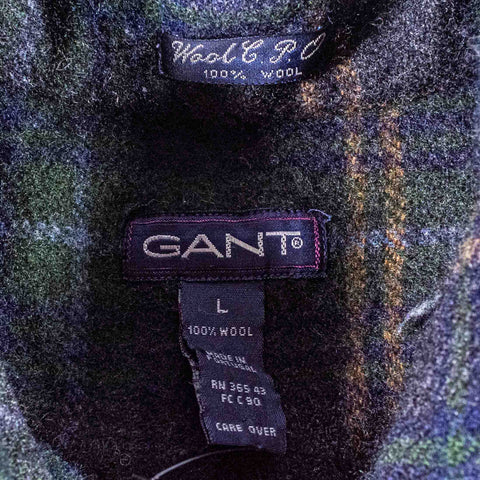 GANT Wool CPO Plaid Utility Field Shirt