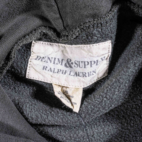 Denim & Supply Ralph Lauren Flag Motorcycle Gear Hoodie Sweatshirt