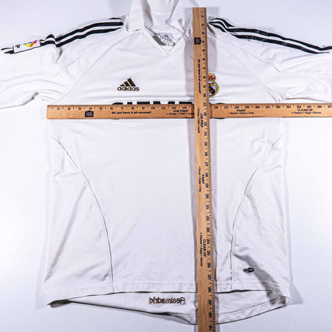 Real Madrid Adidas 2005 2006 Home Jersey 109879 Customized