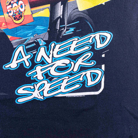1998 Indianapolis 500 Nascar Need For Speed T-Shirt Logo Athletic