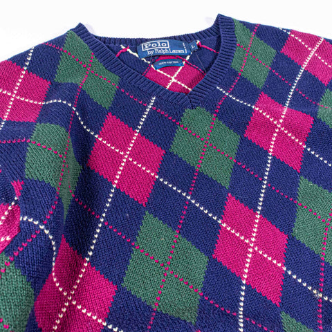Polo Ralph Lauren Argyle Knit Sweater