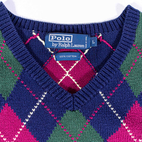 Polo Ralph Lauren Argyle Knit Sweater
