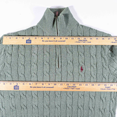 Polo Ralph Lauren Cable Knit 1/4 Zip Sweater