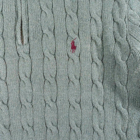 Polo Ralph Lauren Cable Knit 1/4 Zip Sweater