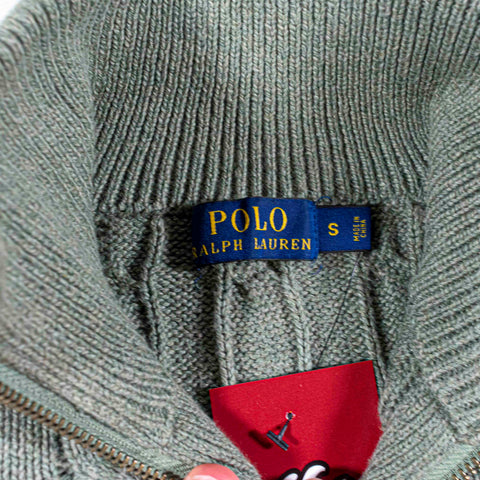 Polo Ralph Lauren Cable Knit 1/4 Zip Sweater
