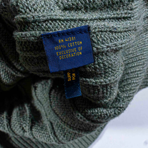 Polo Ralph Lauren Cable Knit 1/4 Zip Sweater