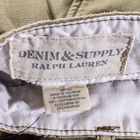 Denim & Supply Ralph Lauren Military Cargo Pants Utility Fatigues