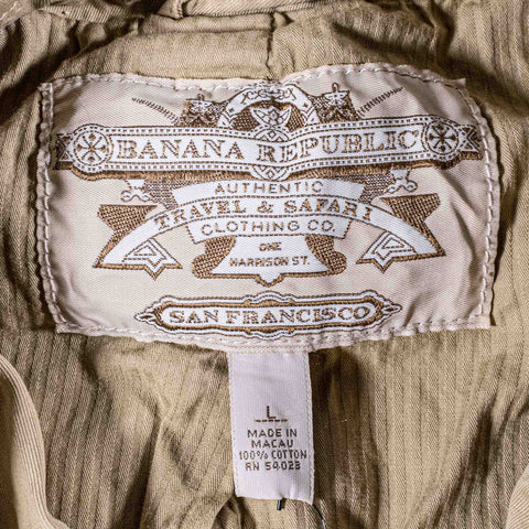 Banana Republic Safari & Travel Field Utility Jacket 2006