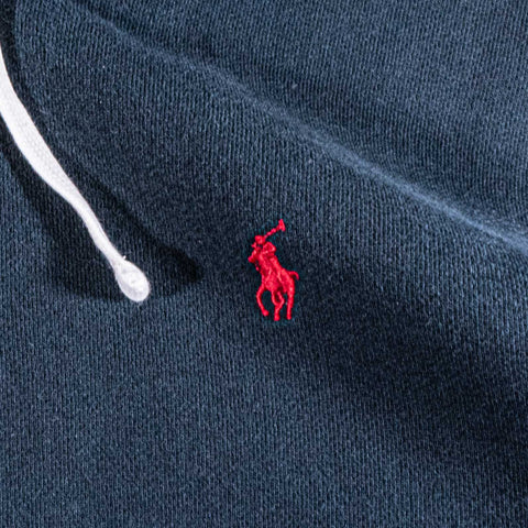Polo Ralph Lauren Classic Full Zip Hoodie Sweatshirt Sun Faded
