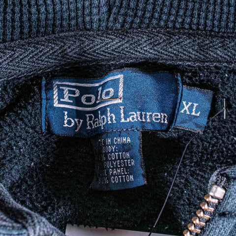 Polo Ralph Lauren Classic Full Zip Hoodie Sweatshirt Sun Faded