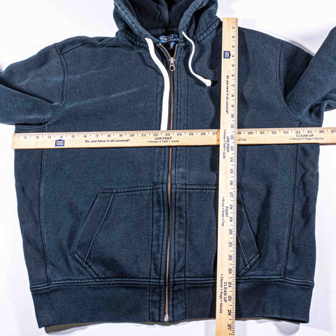 Polo Ralph Lauren Classic Full Zip Hoodie Sweatshirt Sun Faded