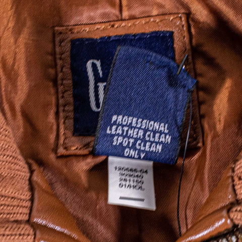 GAP Leather Bomber Jacket
