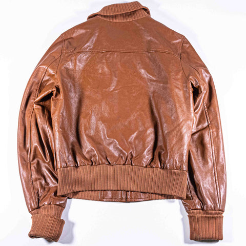 GAP Leather Bomber Jacket