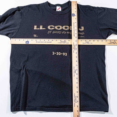 1993 Def Jam Columbia LL Cool J 14 Shots to The Dome Promo T-Shirt