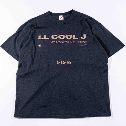 1993 Def Jam Columbia LL Cool J 14 Shots to The Dome Promo T-Shirt
