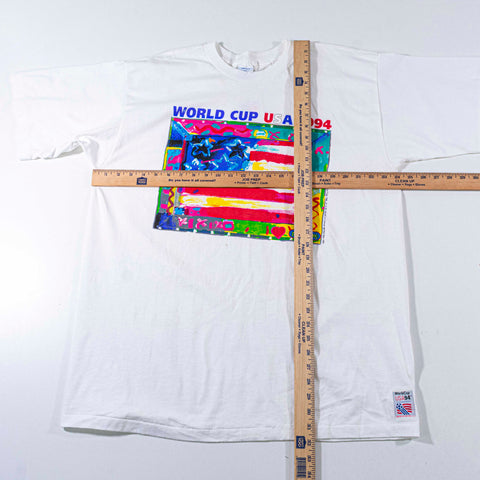 Salem Sportswear World cup USA 1994 Peter Max Art T-Shirt