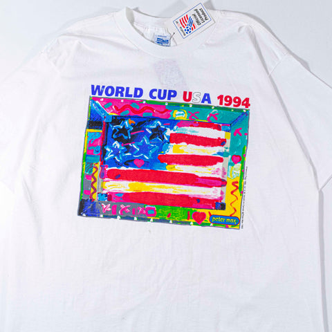 Salem Sportswear World cup USA 1994 Peter Max Art T-Shirt