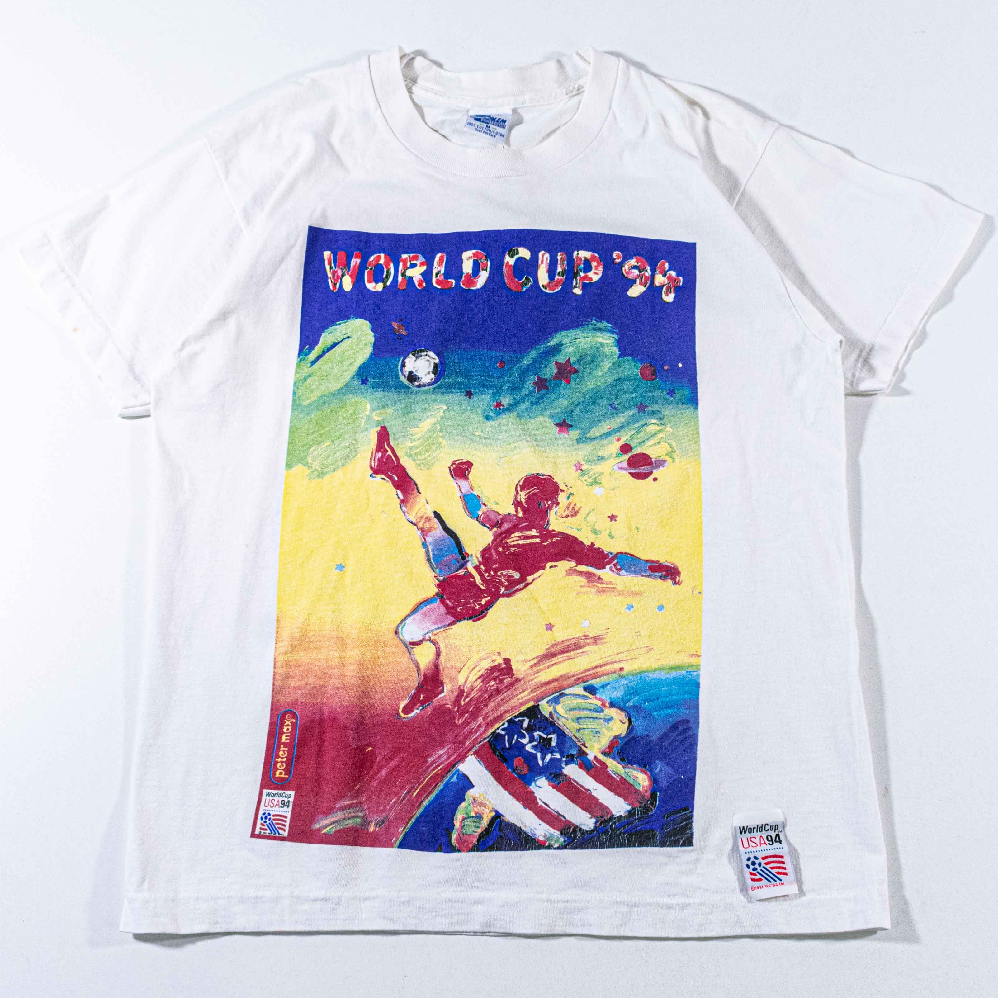 Salem Sportswear World Cup 94 Peter Max Art T-Shirt– VNTG Shop