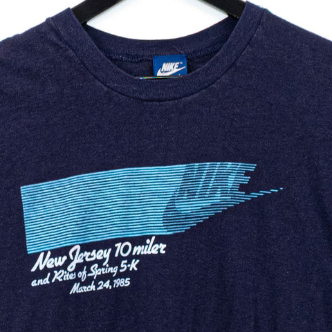 NIKE 1985 New Jersey 10 Miler and Rites of Spring 5K March 24 T-Shirt