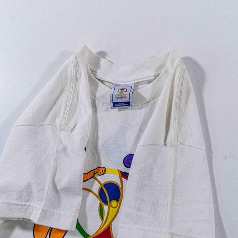 2002 FIFA World Cup Korea Japan Mascot Promo T-Shirt