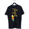 1998 The Simpsons Bart There's Only One Fat Guy That Brings Us Presents T-Shirt