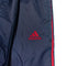 2002 Adidas Three Striped Logo Lined Snap Button Joggers