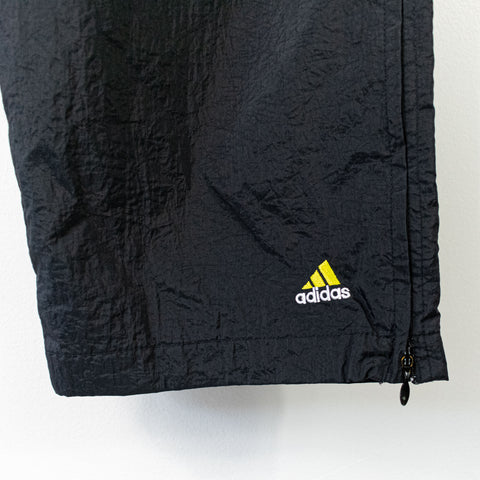 Adidas Three Stripe Logo Lined Joggers