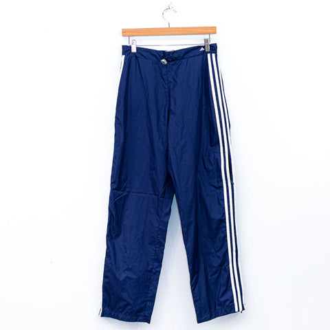 2001 Adidas Three Stripe Cinch Waist Cargo Joggers