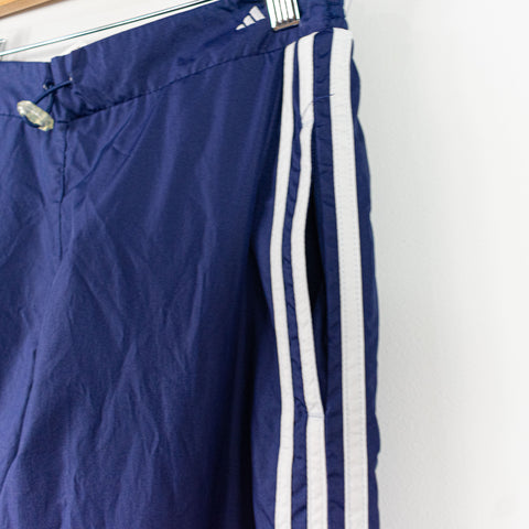 2001 Adidas Three Stripe Cinch Waist Cargo Joggers