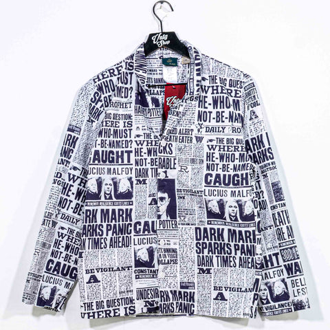 Pottery Barn Harry Potter Daily Prophet Pajama Shirt Pants