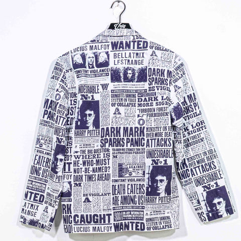 Pottery Barn Harry Potter Daily Prophet Pajama Shirt Pants