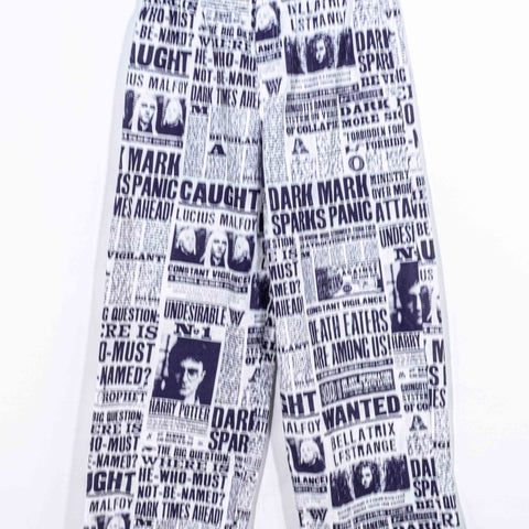 Pottery Barn Harry Potter Daily Prophet Pajama Shirt Pants
