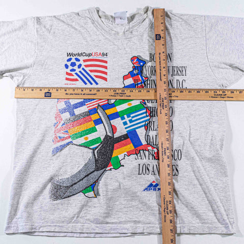 Apex One World Cup 1994 USA Cities All Over Print T-Shirt