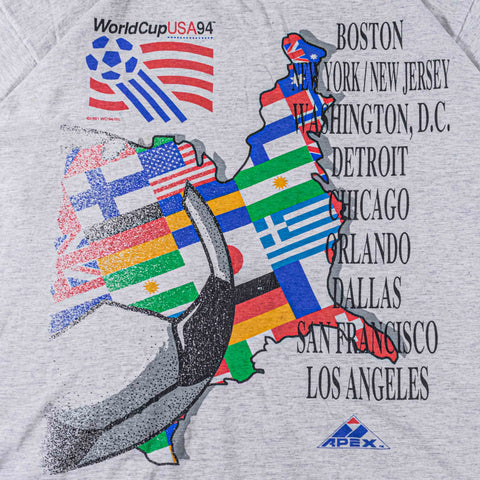 Apex One World Cup 1994 USA Cities All Over Print T-Shirt