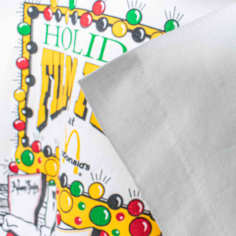 1990 McDonald's Holiday Film Fest Waynes World Addams Family Charlotte's Web Ghost T-Shirt