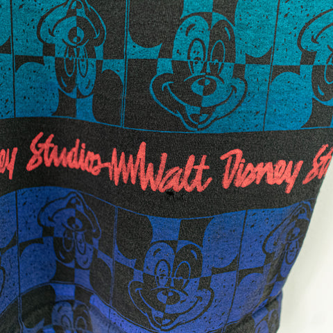 Disney Character Fashions Walt Disney Studios Mickey Mouse All Over Print T-Shirt