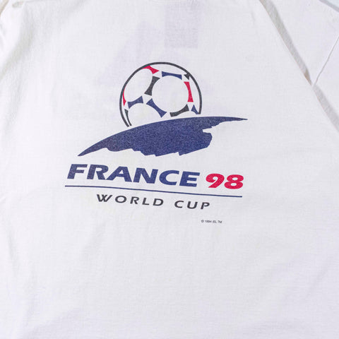 Adidas 1998 France World Cup Logo T-Shirt