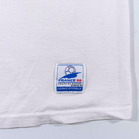 Adidas 1998 France World Cup Logo T-Shirt