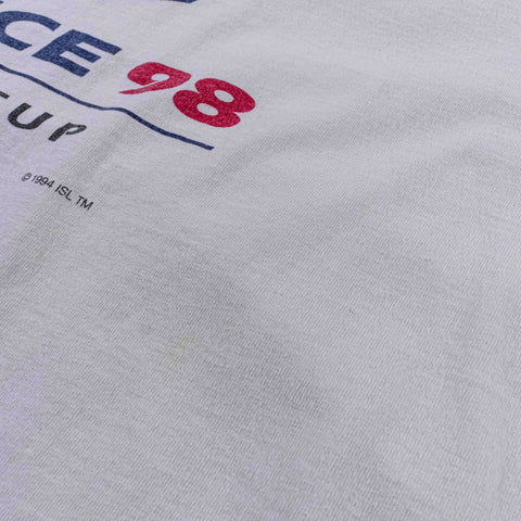 Adidas 1998 France World Cup Logo T-Shirt