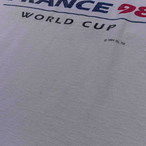 Adidas 1998 France World Cup Logo T-Shirt