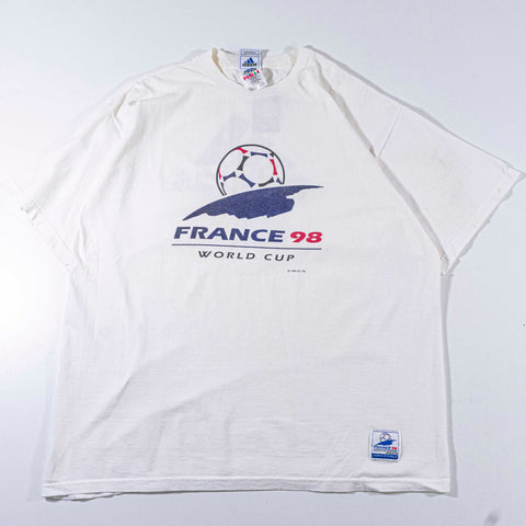 Adidas 1998 France World Cup Logo T-Shirt