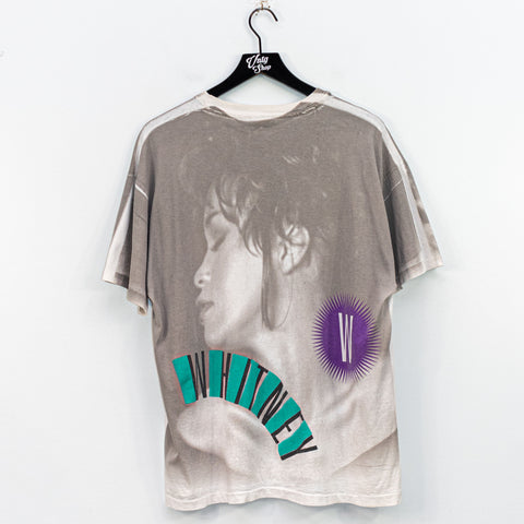1993 Whitney Houston All Over Print Winterland T-Shirt