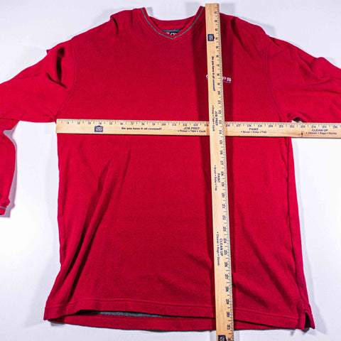Chaps Ralph Lauren Embroidered Spell Out Sweater