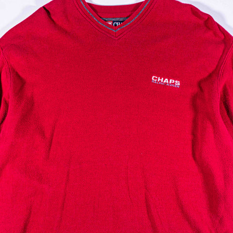 Chaps Ralph Lauren Embroidered Spell Out Sweater