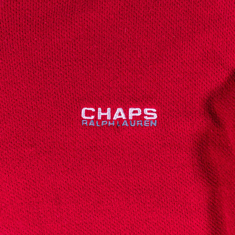 Chaps Ralph Lauren Embroidered Spell Out Sweater
