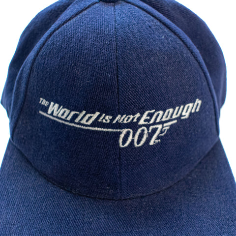 1999 007 James Bond The World Is Not Enough Strap Back Hat