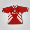 1993-1995 Adidas Equipment Liverpool FC Carlsberg Jersey